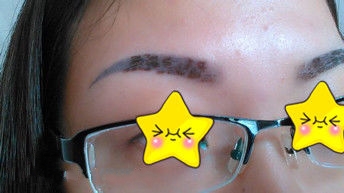 纹眉失败后是很吓人的