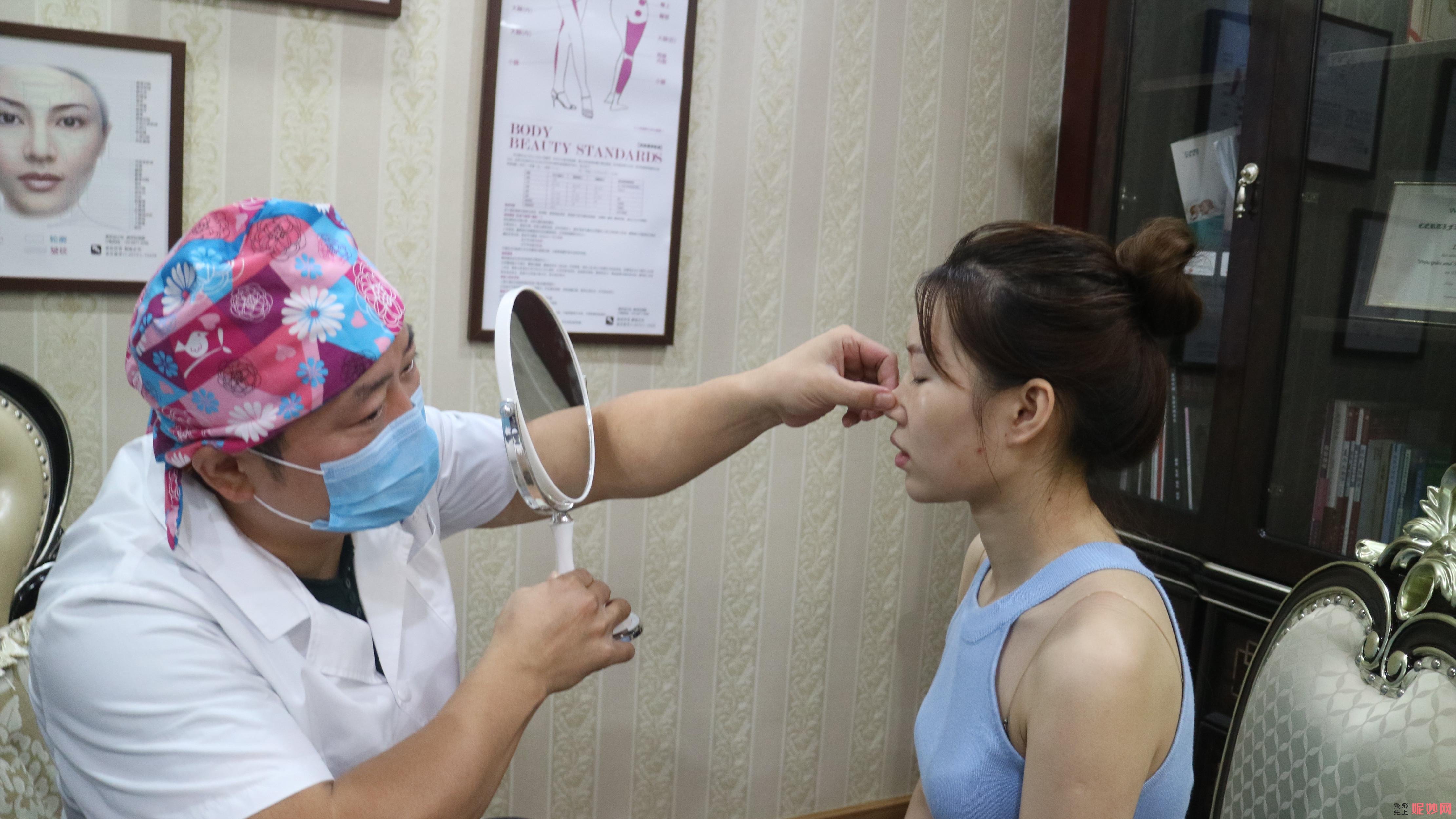 成都美立方医疗美容整形医院谭拯隆鼻手术效果好不好？鼻子挺拔自然！